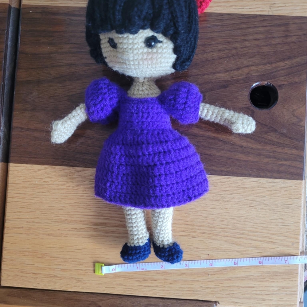 Darla, the Crochet Doll - Picture 5 of 5
